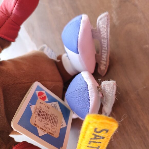 Olympic SLC Stuffed Plush Hockey Bear - Picture 4 of 7